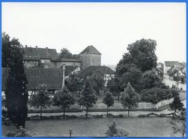 Labiau, Kreis Labiau Labiau, Blick zur Ordensburg Labiau, Schloss