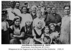 Kinderhausen, Kreis Ebenrode 