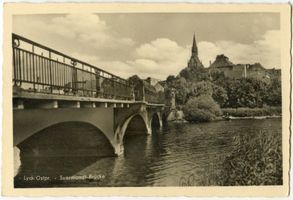 Lyck, Stadt, Kreis Lyck Lyck, Suermondt-Brücke 