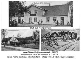 Heiligenwalde Kr. Samland, Ort, Kreis Samland 