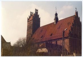 Guttstadt, Kreis Heilsberg Guttstadt, Blick auf den Dom IV 