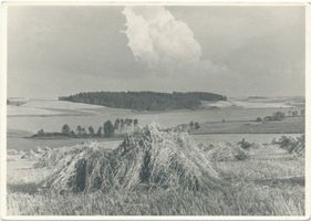 Makohlen, Kreis Heilsberg Makohlen, Gewitterstimmung am Blankensee 
