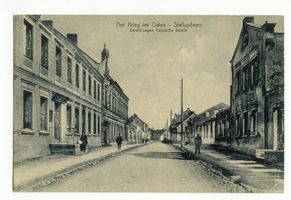 Ebenrode, Stadt, Kreis Ebenrode Ebenrode fr. Stallupönen, Polnische Straße I, Zerstörungen Erster Weltkrieg