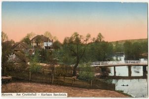  Masuren, Am Cruttinfluß, Kurhaus Soecknick 