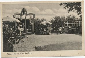 Sandkrug Stadtkr. Memel, Stadtkreis Memel Sandkrug Stadtkr. Memel, Historischer alter Sandkrug Зандкруг, город Мемель, исторический старый Зандкруг