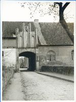 Georgenburg, Ort und Gestüt, Kreis Insterburg Georgenburg, Eingang zum Gestüt 
