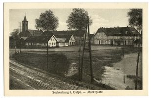 Seckenburg, Kreis Elchniederung Seckenburg, Marktplatz V 