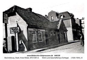 Bischofsburg, Stadt, Kreis Rößel Hindenburgstraße 6 und 6a