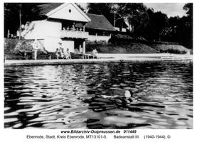 Ebenrode, Stadt, Kreis Ebenrode  Ebenrode, Badeanstalt