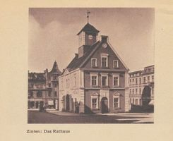 Zinten, Kreis Heiligenbeil Zinten, Das Rathaus 