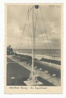Cranz Kr. Samland, Ort, Kreis Samland Cranz Kr. Samland, Am Signalmast Кранц, р-н Самбия, у сигнальной мачты