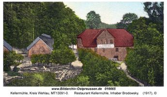Kellermühle, Kreis Wehlau 