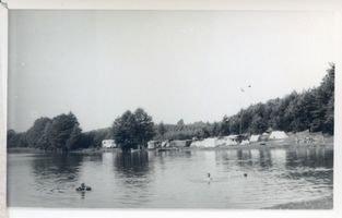 Kranthau, Kreis Mohrungen Kranthau, Campingplatz am Mariensee II Крантау, кемпинг у озера Мариензее, II