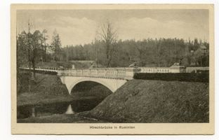 Jagdhaus Rominten, Kreis Goldap Jagdhaus Rominten, Hirschbrücke II 