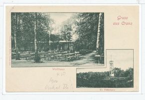Cranz Kr. Samland, Ort, Kreis Samland Cranz, Klein Thüringen, Waldhaus III 