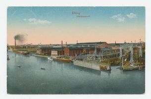 Elbing, Stadt, Stadtkreis Elbing Elbing, Schichauwerft Эльбинг, верфь Шихау