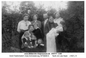 Groß Friedrichsdorf, Kreis Elchniederung 