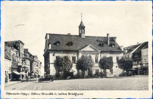Osterode (Ostpr.), Kreis Osterode Osterode (Ostpr.), Alter Markt und altes Rathaus Osterode, Stadtmotive