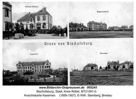 Bischofsburg, Stadt, Kreis Rößel 