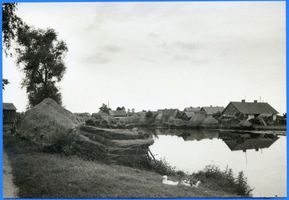Tawe, Ort, Kreis Elchniederung Tawe, Fischerhäuser 