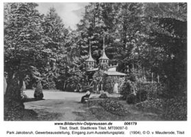 Tilsit, Stadt, Stadtkreis Tilsit   Tilsit, Park Jakobsruh
