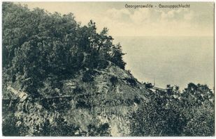 Georgenswalde, Kreis Samland Georgenswalde, Gausupschlucht III Samländische Steilküste