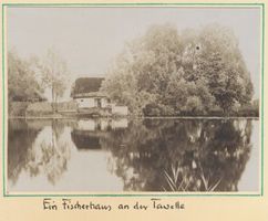 Tawell, Kreis Elchniederung Tawell, Fischerhaus an der Tawelle 