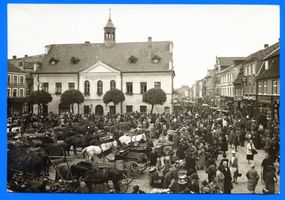 Osterode (Ostpr.), Kreis Osterode Osterode (Ostpr.), Alter Markt, Altes Rathaus, Marktleben 