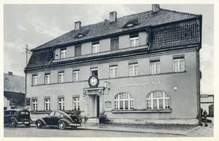 Landsberg, Stadt, Kreis Preußisch Eylau Landsberg i. Ostpr., Hotel Landsberger Hof 