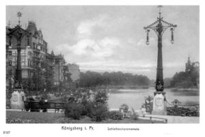 Königsberg (Pr.), Stadtkreis Königsberg Schlossteichpromenade