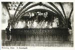 Marienburg, Westpr., Kreis Marienburg Marienburg i. Westpr., Die Marienburg, St. Annenkapelle, Innen Marienburg, Schloß, Innenräume
