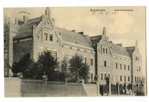 Gumbinnen, Stadt, Kreis Gumbinnen Lazarettstraße Gumbinnen, Kreis-Krankenhaus 