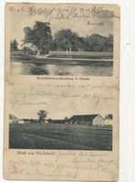 Elchdorf, Kreis Samland Elchdorf Kr. Samland, Kolonialwarenhandlung G. Tilsner Samland, Orte im Kreis