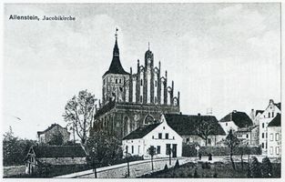Allenstein, Stadtkreis Allenstein Allenstein, Jakobikirche XV Allenstein, Jakobikirche