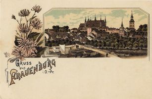 Frauenburg, Kreis Braunsberg Frauenburg, Ortsansicht V 