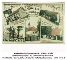 Schakendorf (Ostpr.), Kreis Elchniederung 