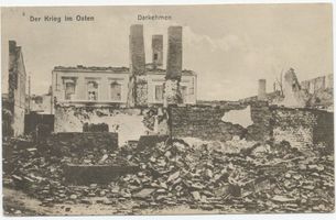 Angerapp, Stadt, Kreis Angerapp Darkehmen, Kriegszerstörungen V 