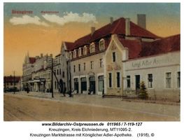 Kreuzingen, Kreis Elchniederung 