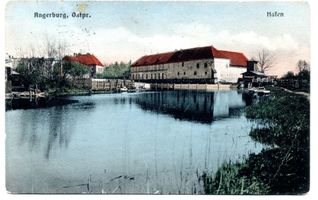 Angerburg Kr. Angerburg, Stadt, Kreis Angerburg Uferpromenade