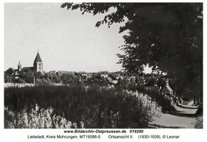 Liebstadt, Kreis Mohrungen 