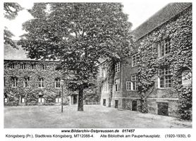 Königsberg (Pr.), Stadtkreis Königsberg Pauperhausplatz