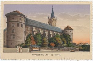 Königsberg (Pr.), Stadtkreis Königsberg Königsberg, Schloß, Westseite XXV Кёнигсберг, Замок, западная сторона, XXV