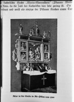 Alt Pillau, Kreis Samland Alt Pillau, Kirche, Altar von 1599 