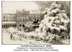 Königsberg (Pr.), Stadtkreis Königsberg  Königsberg, Universität