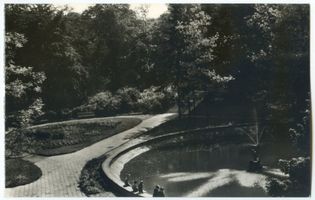 Allenstein, Stadtkreis Allenstein Allenstein - Olsztyn, Park an der Alle 