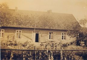 Seckenburg, Kreis Elchniederung Seckenburg, Wohnhaus Familie Mattke, Schmiedemeister Elchniederung, Wohn- und Geschäftshäuser