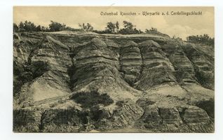 Rauschen Kr. Samland, Kreis Samland Rauschen Kr. Samland, Uferpartie an der Cordollingschlucht 