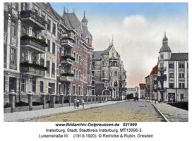 Insterburg, Stadt, Stadtkreis Insterburg Luisenstraße