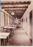 Oberheide, Kreis Braunsberg Waldhaus  Oberheide, Gastraum 