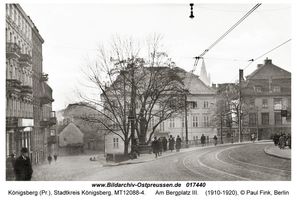 Königsberg (Pr.), Stadtkreis Königsberg Bergplatz